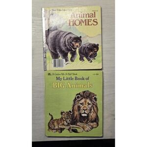 Tell-A-Tale My Little Book of BIG Animals + First LGB Animal Homes